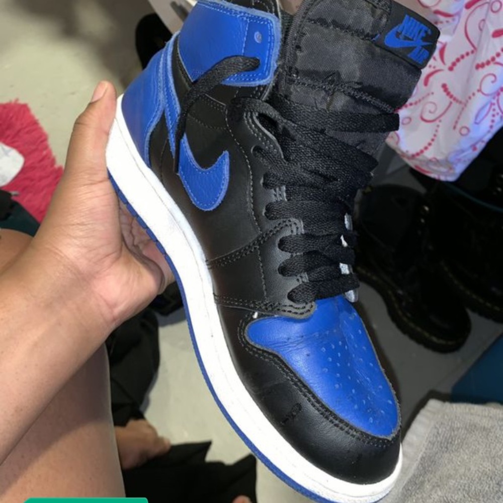 Blue & Black Retro Ones